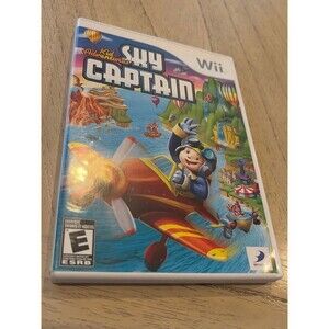 Kid Adventures Sky Captain (Nintendo Wii, 2010) Complete